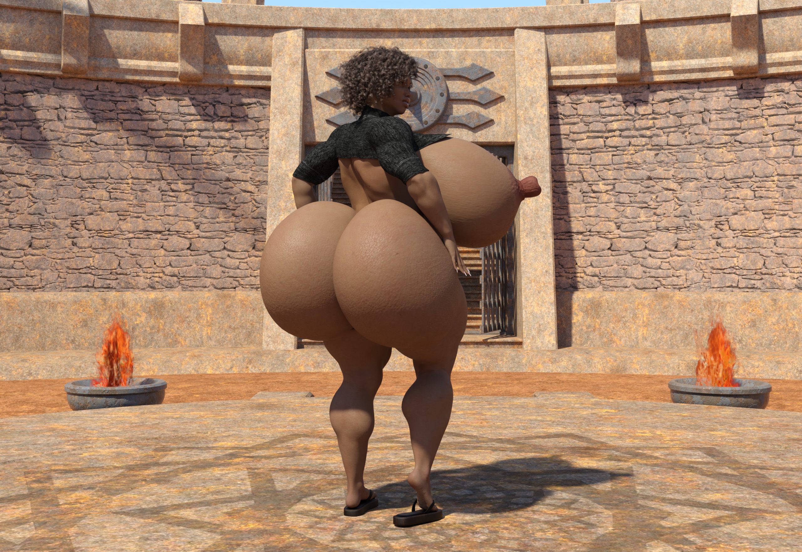 Dzcelestial3D models curvy femalebodybuilders busty bimbo